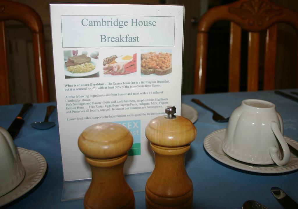 Cambridge House Guest House Eastbourne Dış mekan fotoğraf